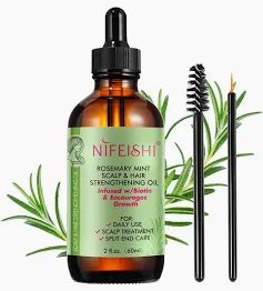 MIELLE Rosemary Mint Scalp and Hair Strengthening Oil Original