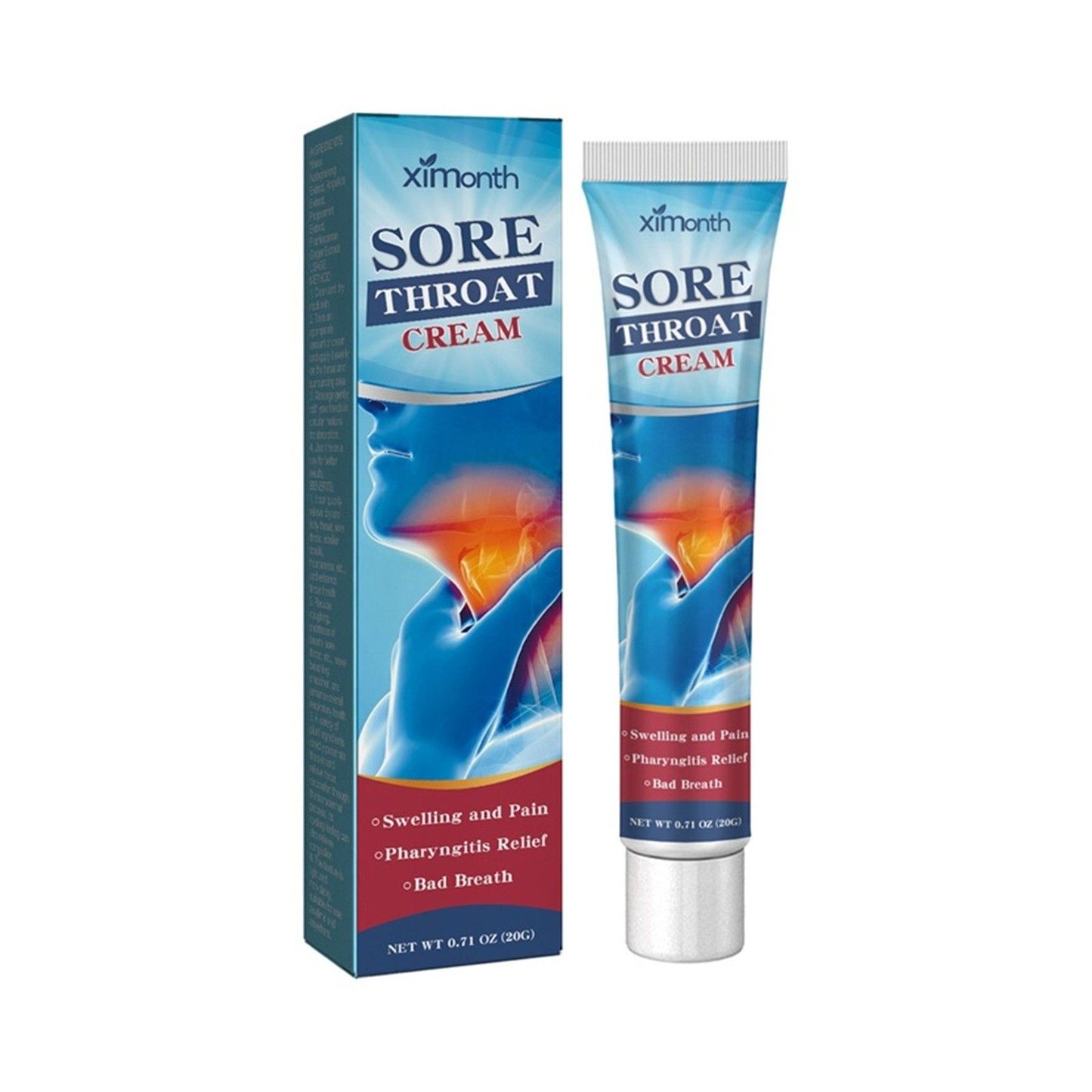 XiMonth Sore Throat Cream