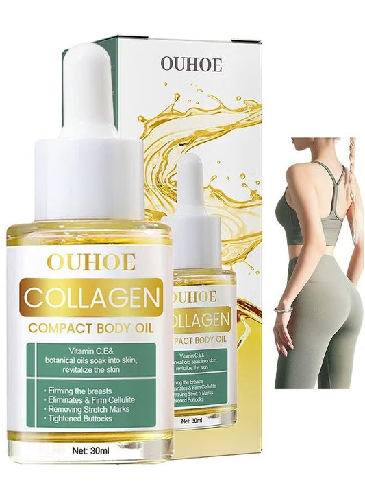 OUHOE Collagen Lifting Body Oil, Beauty Women Tight Skin