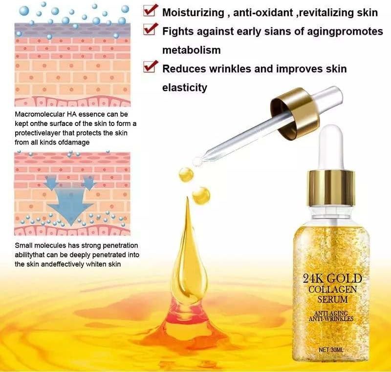 24K GOLD Collagen Serum