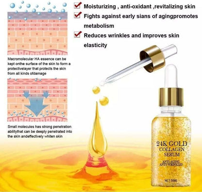 24K GOLD Collagen Serum