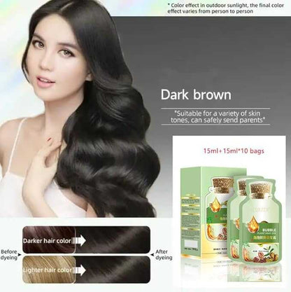 CQRZEN Bubble Plant Hair Dye