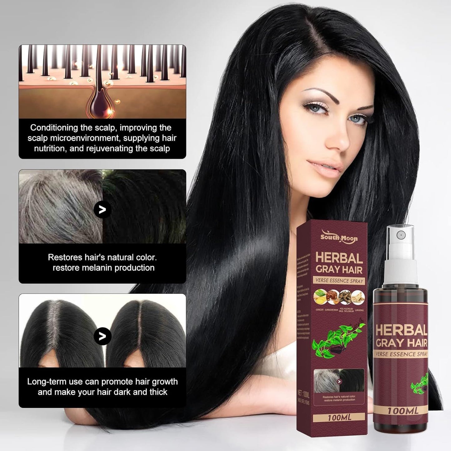 South Moon Herbal Hair Darkening Conditioner 100ML