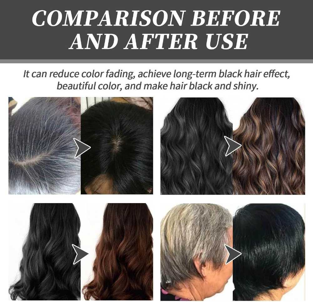 EELHOE Black Fruit Hair Dye Cream