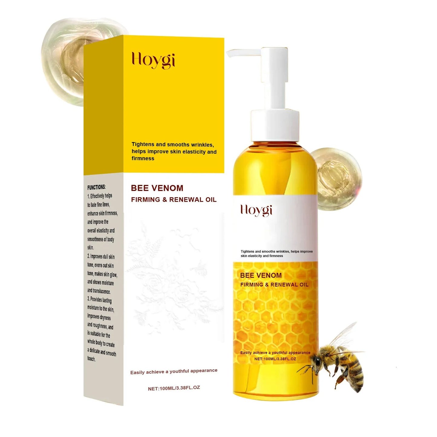 Hoygi Bee venom firming and renewal oil