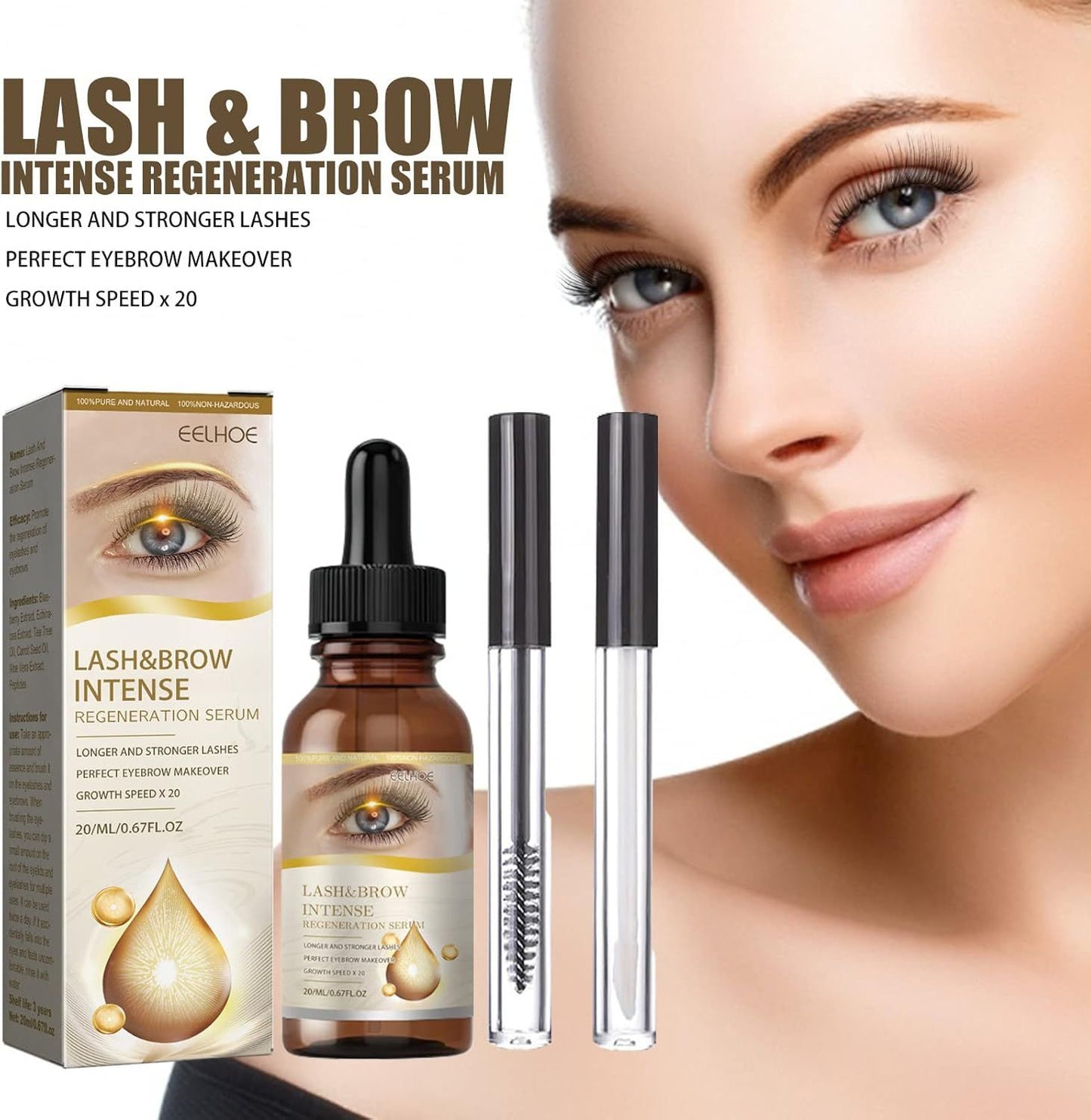 EELHOE Lash Brow Intense Regeneration Serum