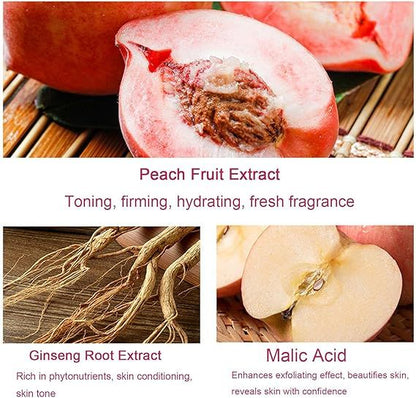 BIOAQUA Peach Extract Fruit Acid Exfoliating Face Gel Cream